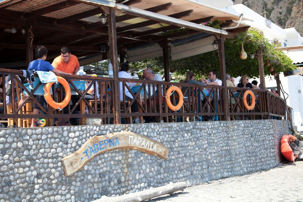 Paralia Guest House Agia Roumeli Esterno foto