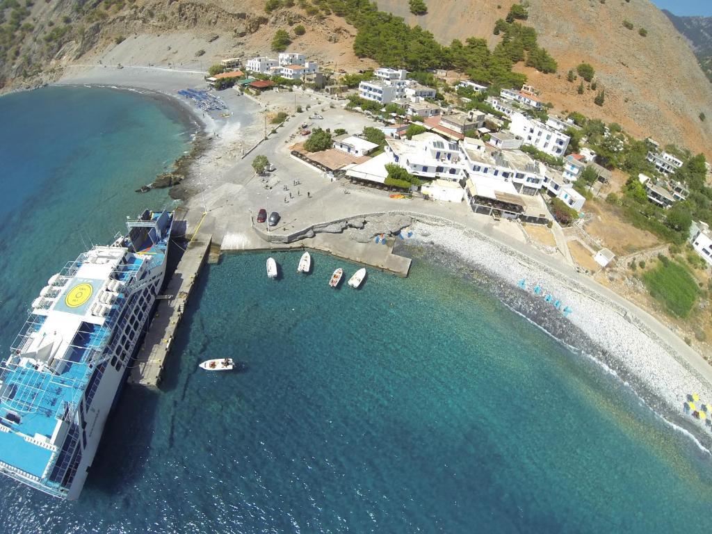Paralia Guest House Agia Roumeli Esterno foto
